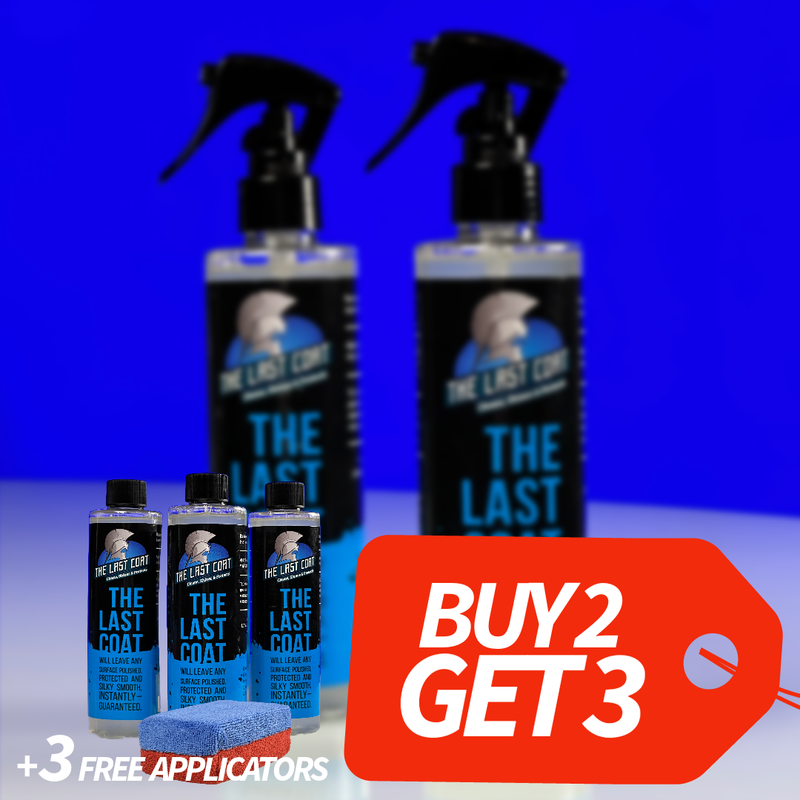 The Last Coat 2.0 — 3-pack + 3 applicators (8 oz)