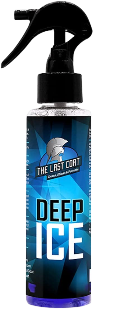 Deep ICE THE LAST COAT 16oz Upgraded Formula 2.0 Sio Hydrophobic Ceramic Coating + Microfiber Applicator