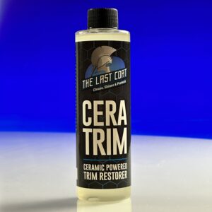 CeraTRIM The Last Coat Ceramic Coating Trim Restorer Cera Wax TLC TLC2 Hydrophobic