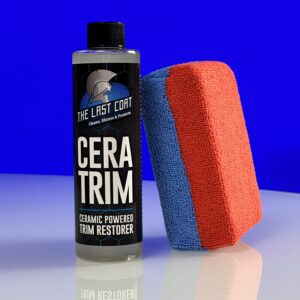 CeraTRIM The Last Coat Ceramic Coating Trim Restorer Cera Wax TLC TLC2 Hydrophobic 2